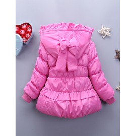 Girl's Casual/Daily Print BlouseCotton Winter Green / Pink / Red  