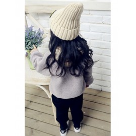 Girl Casual/Daily / Sports Solid Hoodie & Sweatshirt,Cotton Winter / Fall Long Sleeve Regular  