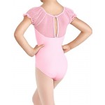 Wholesale Cheap Toddler Girls Short Sleeve Ballet Cotton Tutu Leotards Kids Gymnastics Dancewear Size 4-14Y  