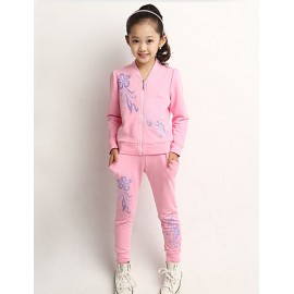 Girl Fashion In Europe And  Fall  Pants Leisure Sports Two-Piece Outfit  