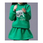 Girl Casual/Daily Solid Hoodie & Sweatshirt,Faux Fur All Seasons Spring  