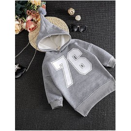 Unisex Casual/Daily Print Hoodie & Sweatshirt,Cotton / Rayon Winter / Spring / Fall Long Sleeve  