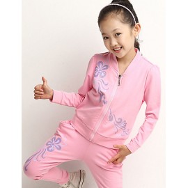 Girl Fashion In Europe And  Fall  Pants Leisure Sports Two-Piece Outfit  