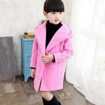 Girl's Pink / Red / Gray Jacket & Coat , Dresswear Wool Winter / Spring / Fall  