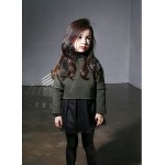 Girl's Casual/Daily Solid Hoodie & SweatshirtCotton Winter / Fall Gray  